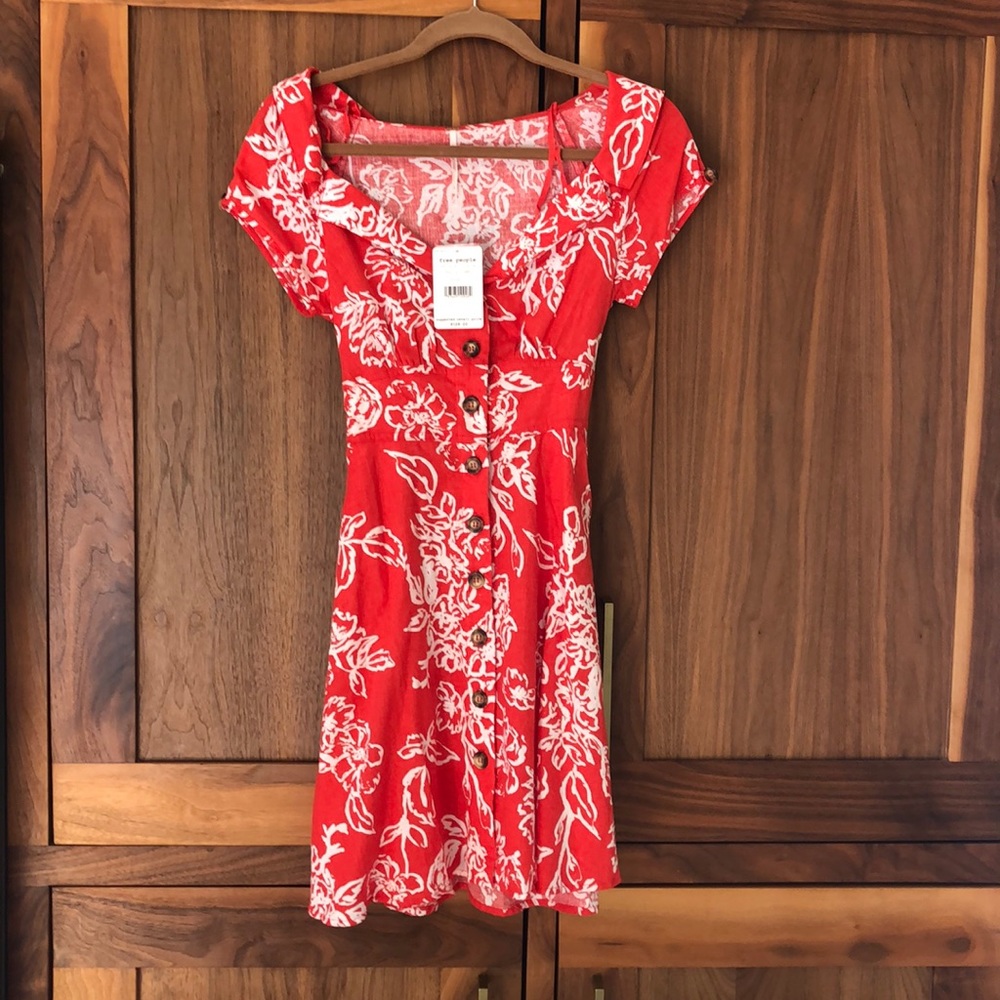 Brand new, tags.  Free people dress.